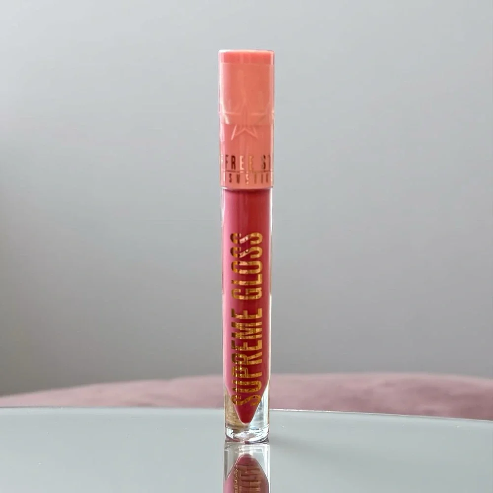 💎 Jeffree Star Supreme Lip Gloss in Color Please Forgive Me Full-Size New